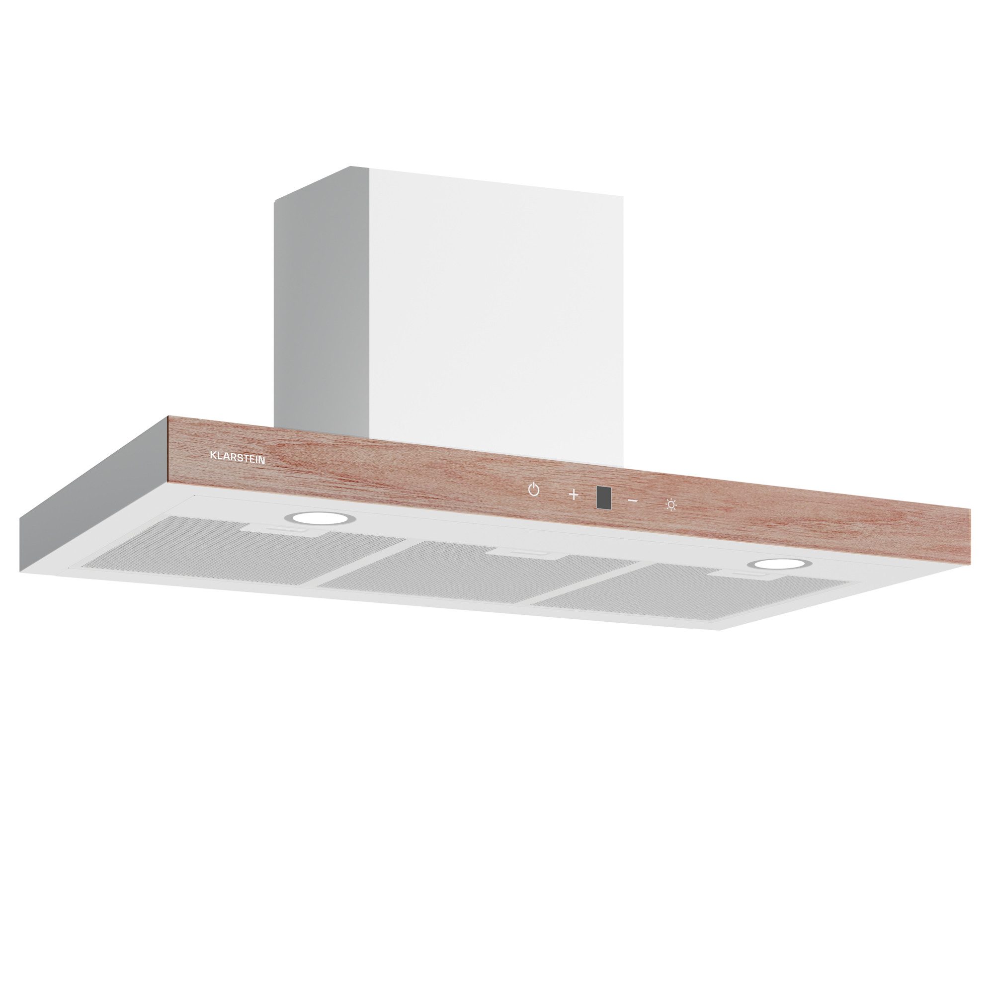 Klarstein Deckenhaube ZenFusion T 90 ZenFusion T 90, Dunstabzugshaube Abzughaube Abluft Umluft Touch