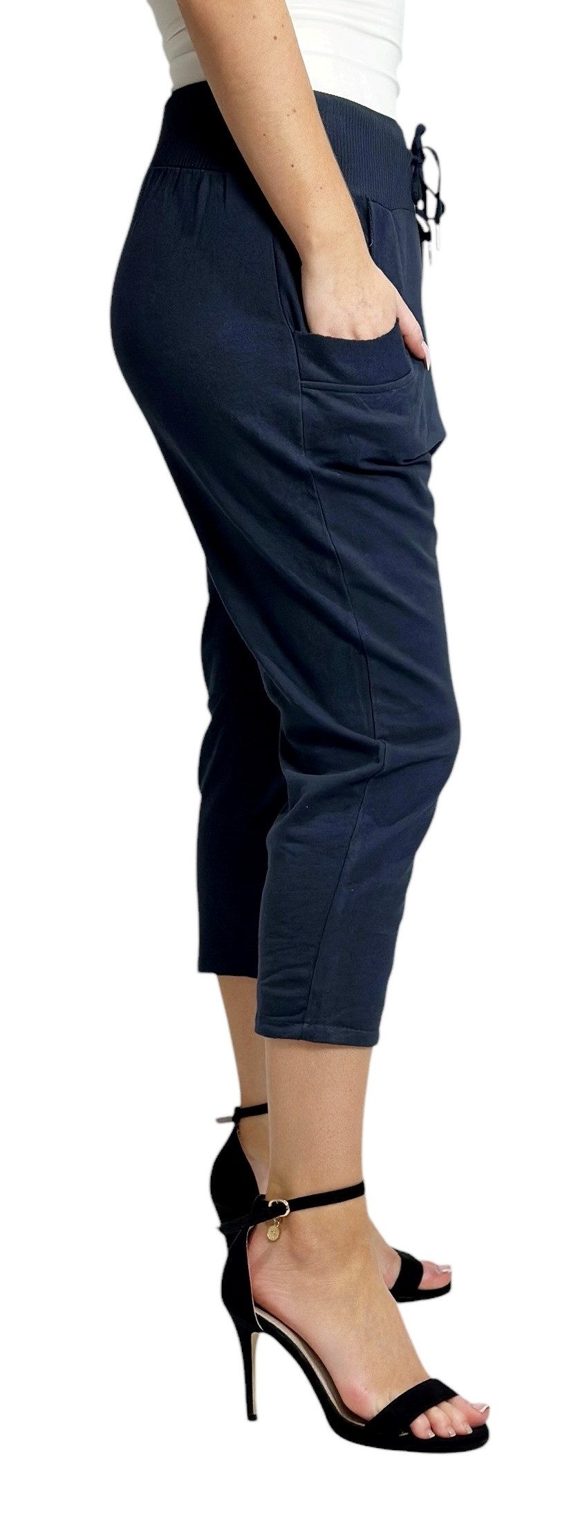 Mississhop Caprihose Damen Capri Hose Boyfriend günstig online kaufen