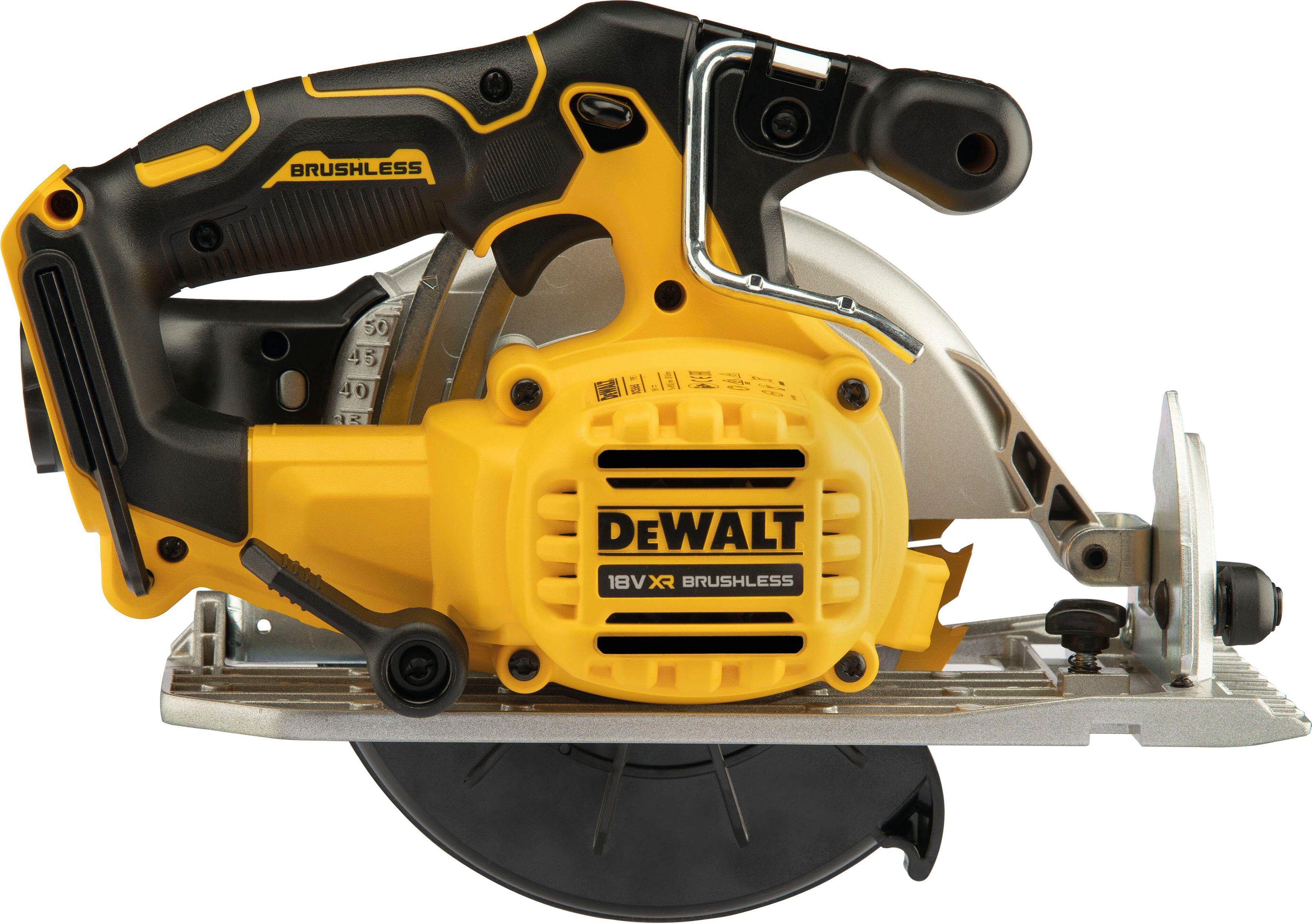 DeWalt Akku-Handkreissäge Netzteil) & AKKU DCS565NT-XJ, (ohne Basisversion