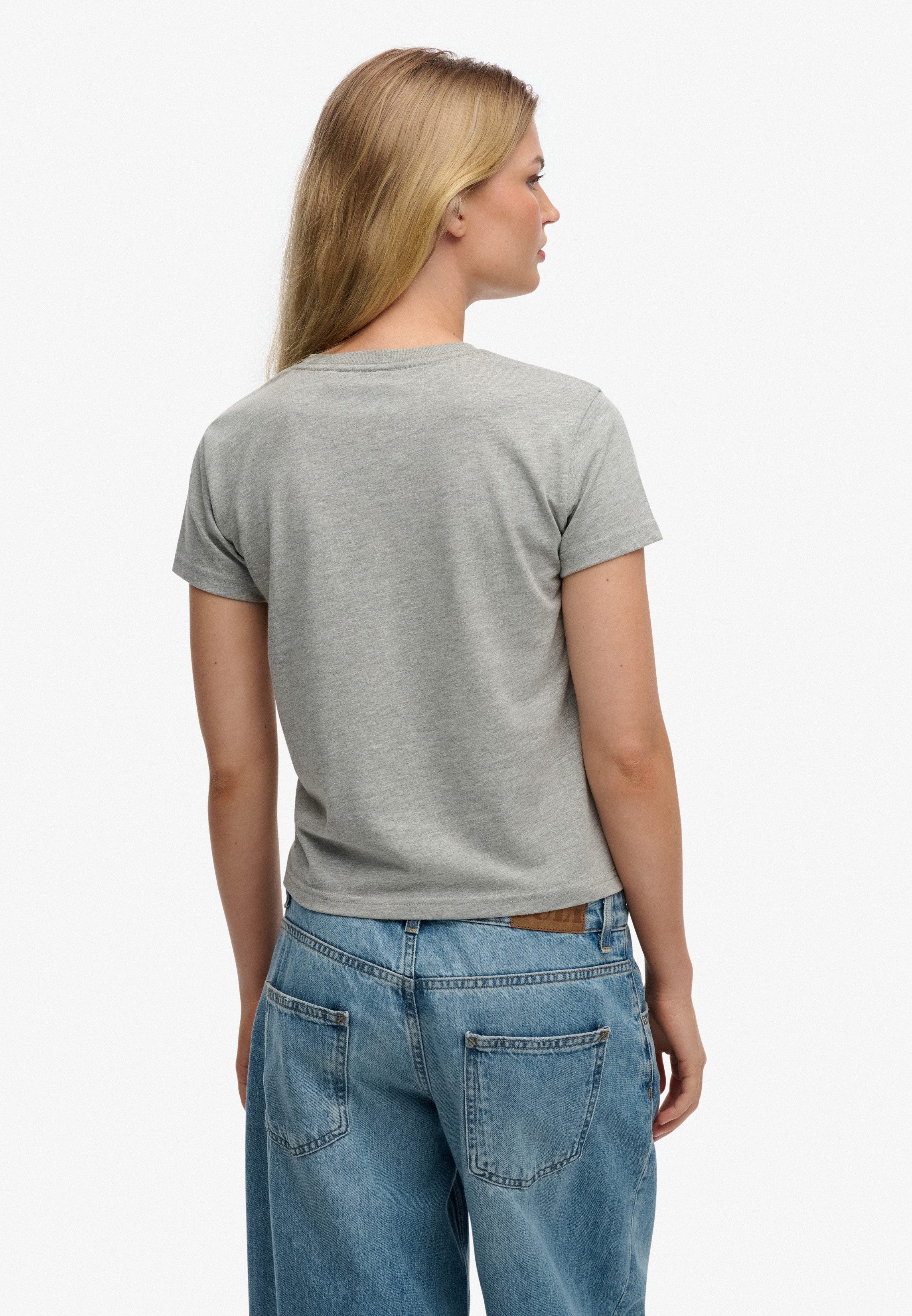 Superdry Print-Shirt ATH ESS FITTED GRAPHIC TEE