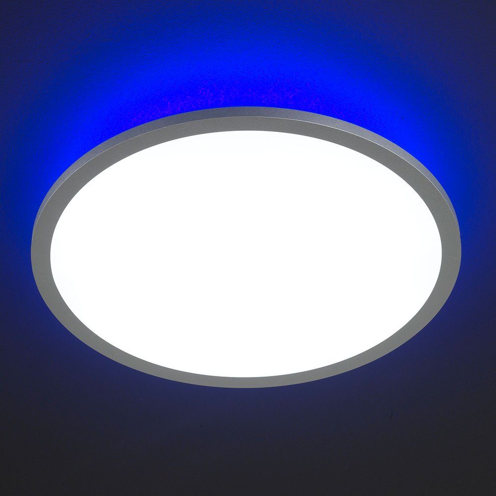 WOFI LED Deckenleuchte, LED-Leuchtmittel fest verbaut, LED Deckenlampe Kaltweiß, Farbwechsel, Tageslichtweiß, Neutralweiß, Deckenleuchte Warmweiß, Fernbedienung mit
