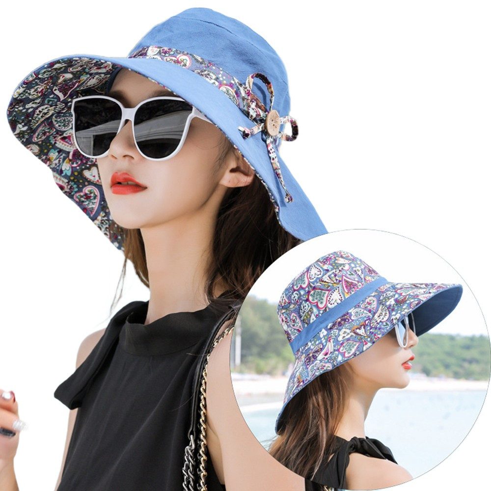 Kaket Sonnenhut Damen Strand Outdoor Sonnenhut günstig online kaufen