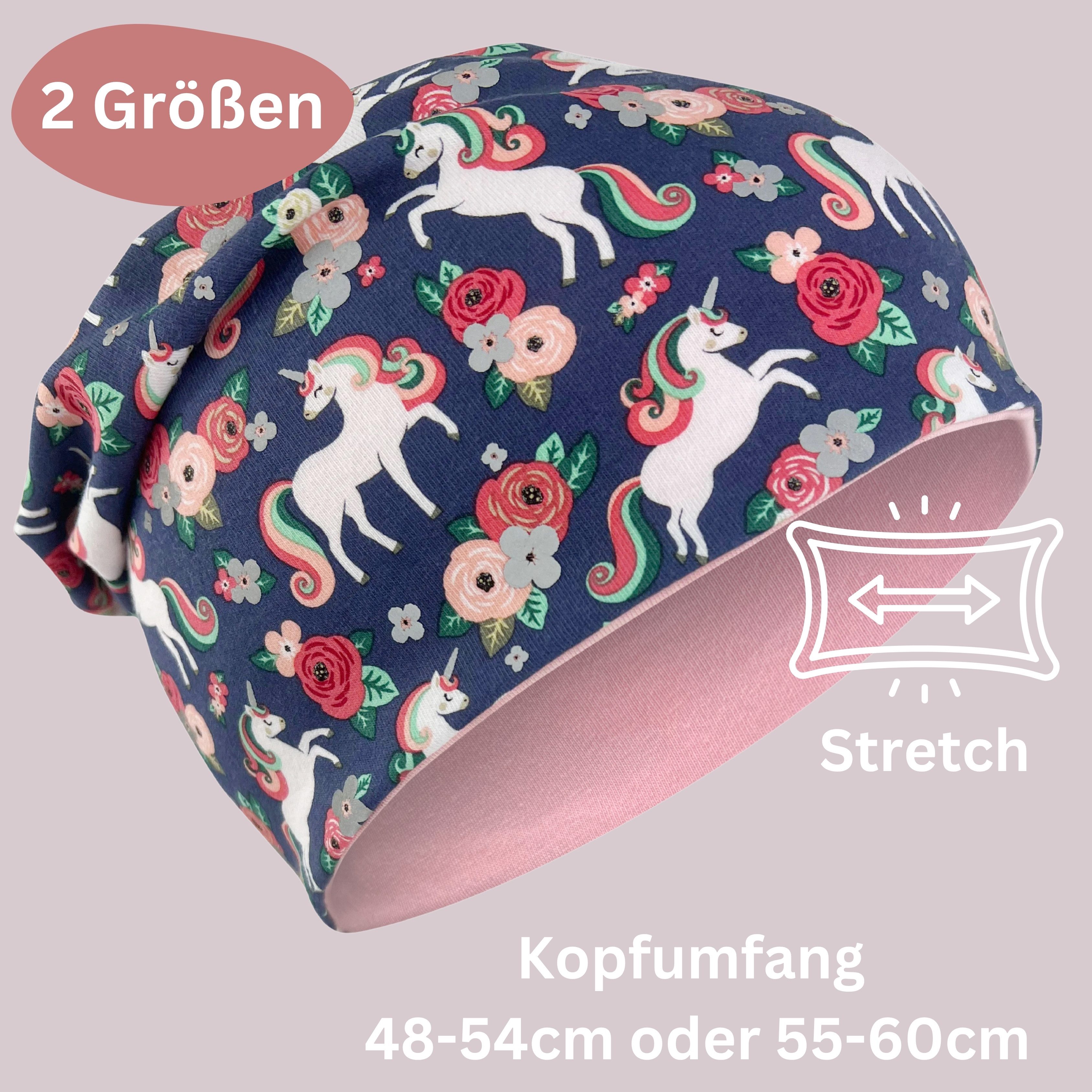 HECKBO Beanie 360° Reflektor Kinder Beanie Mütze & Loop Schal Set – Bild 3 von 5