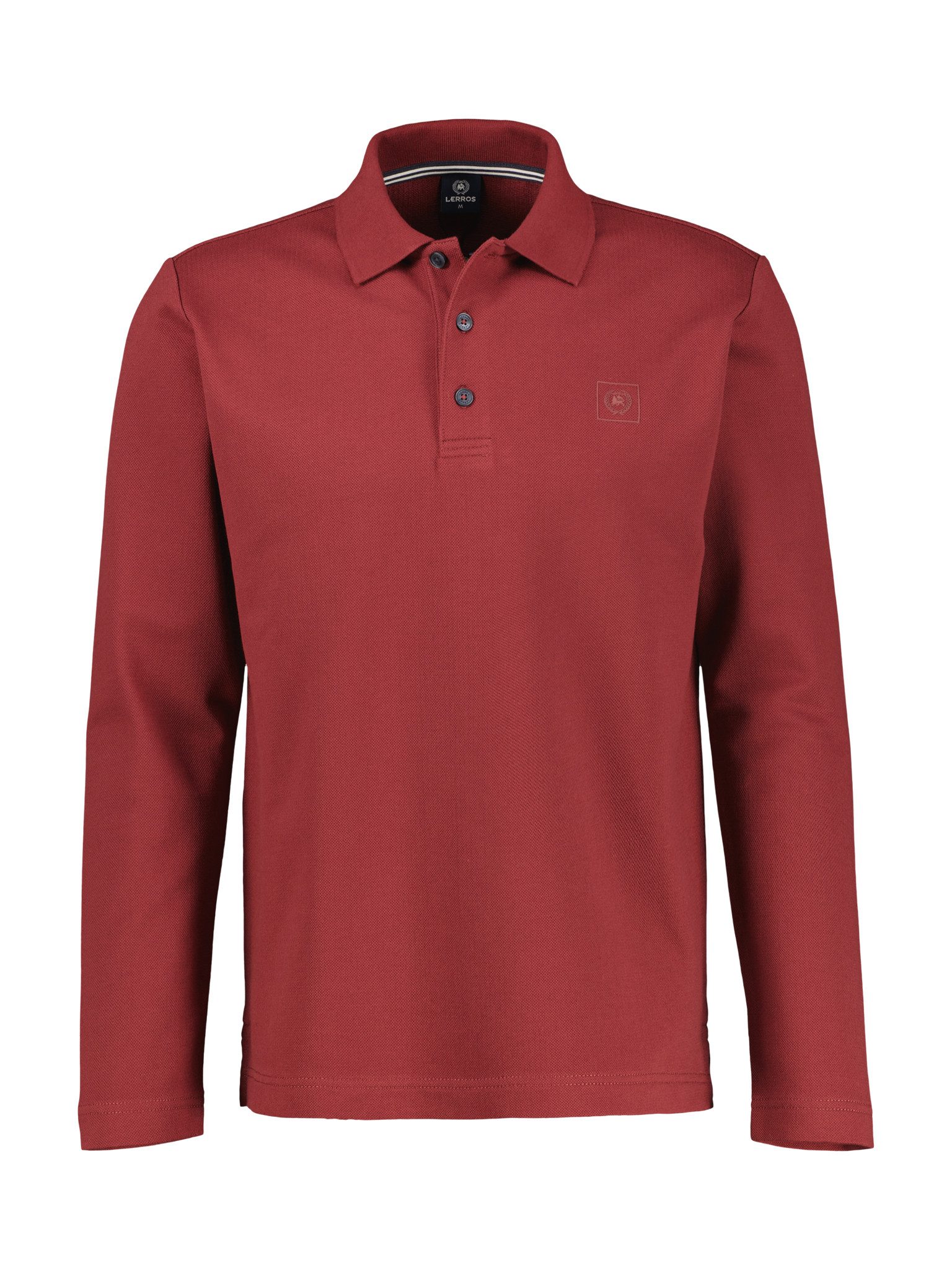 LERROS Langarmshirt mit Polo-Kragen günstig online kaufen