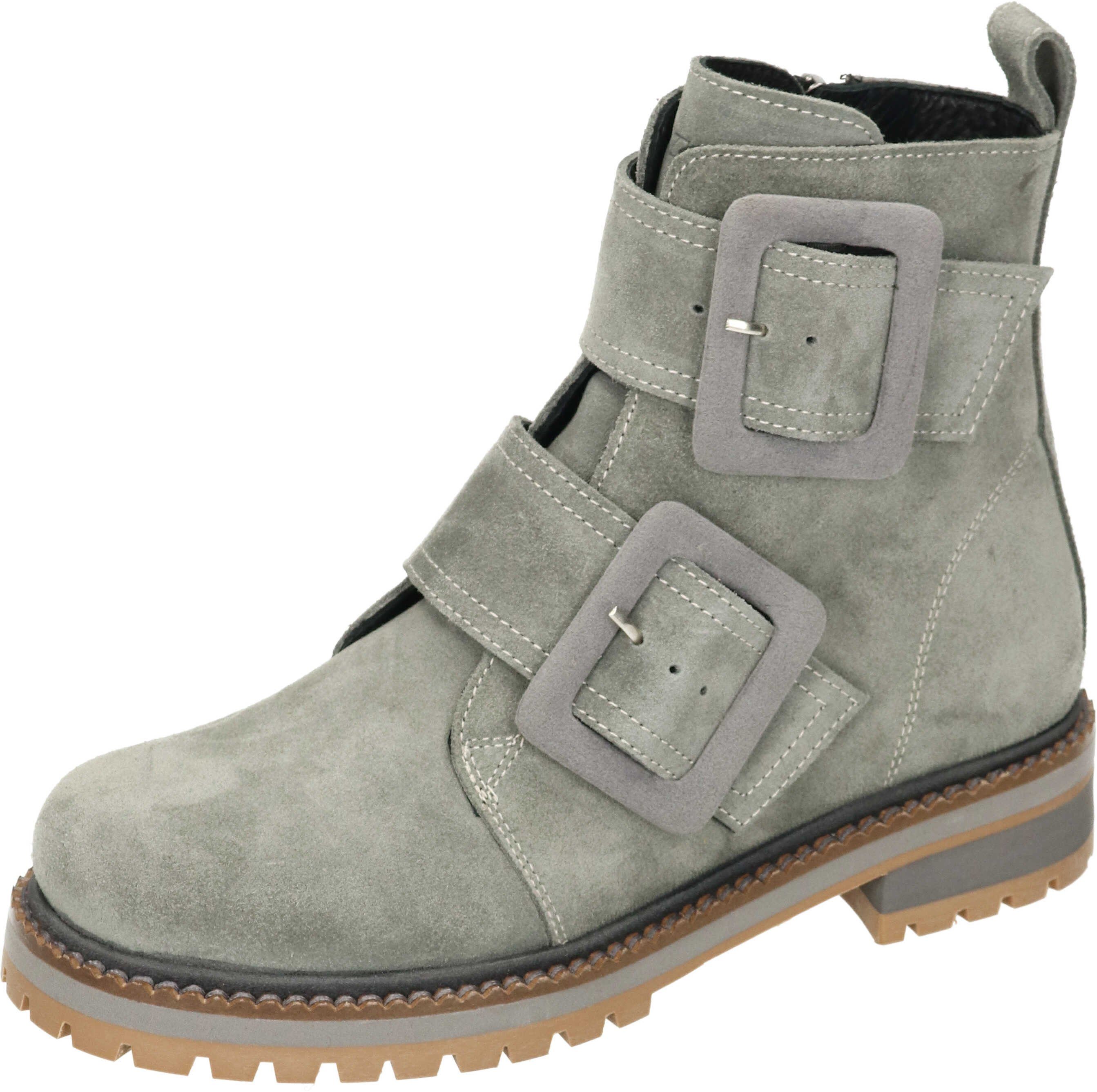 Piazza Stiefeletten Stiefelette aus Veloursleder günstig online kaufen