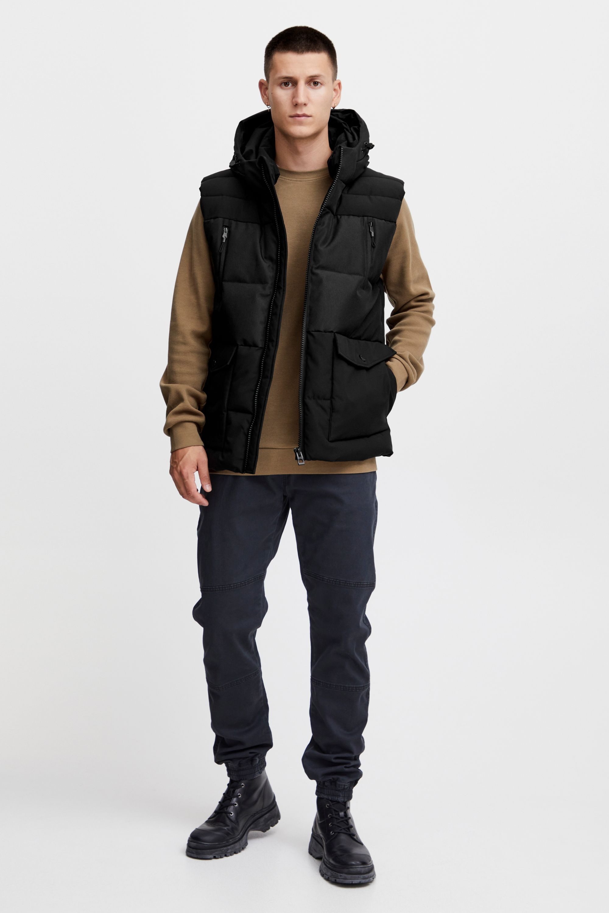 Indicode Steppweste IDFlikko Vest Modische Jacke günstig online kaufen