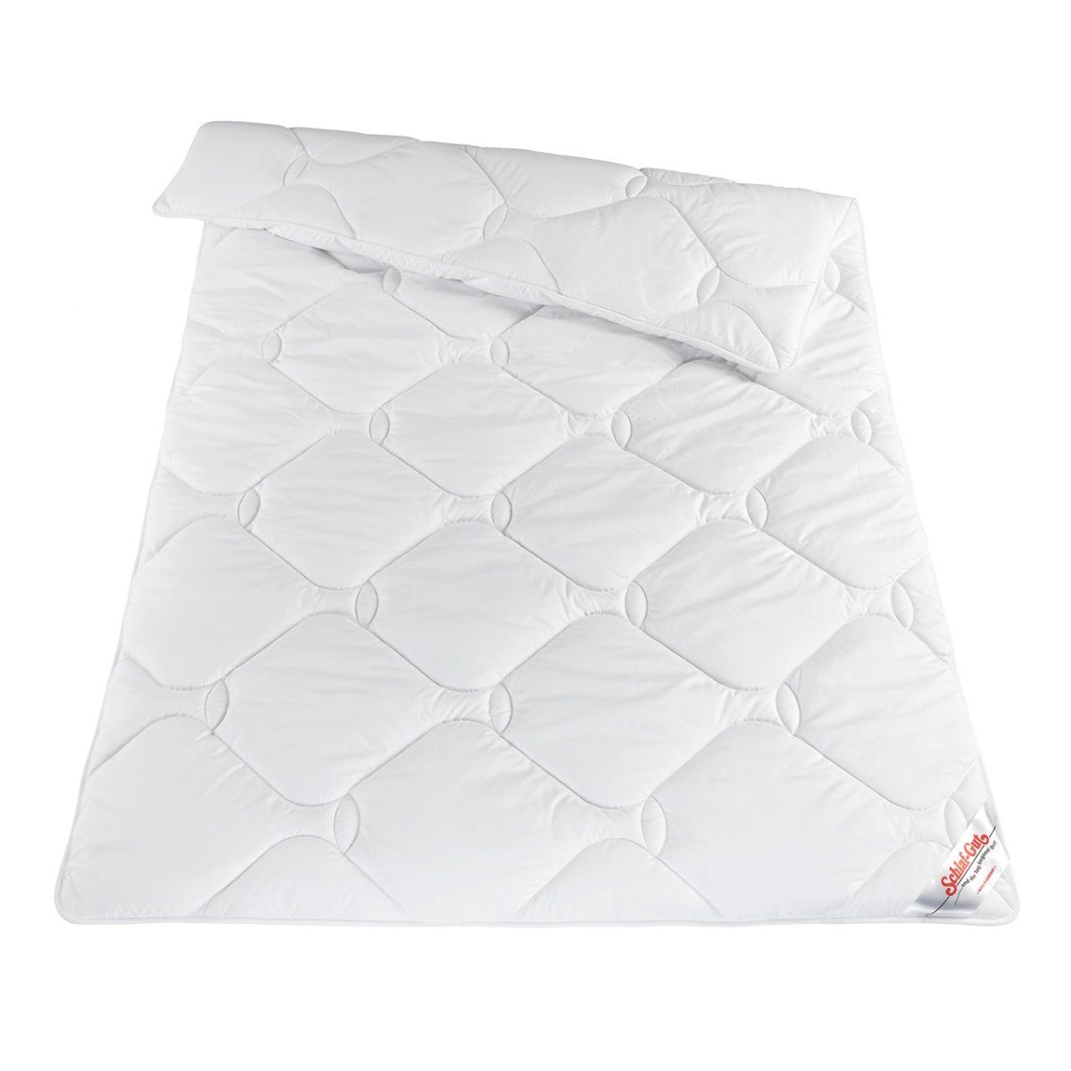 Schlaf-Gut Naturfaserbettdecke, Füllung: TENCEL® (Lyocell) / Polyester, Bezug: Mikrofaser, Ganzjahresbettdecke