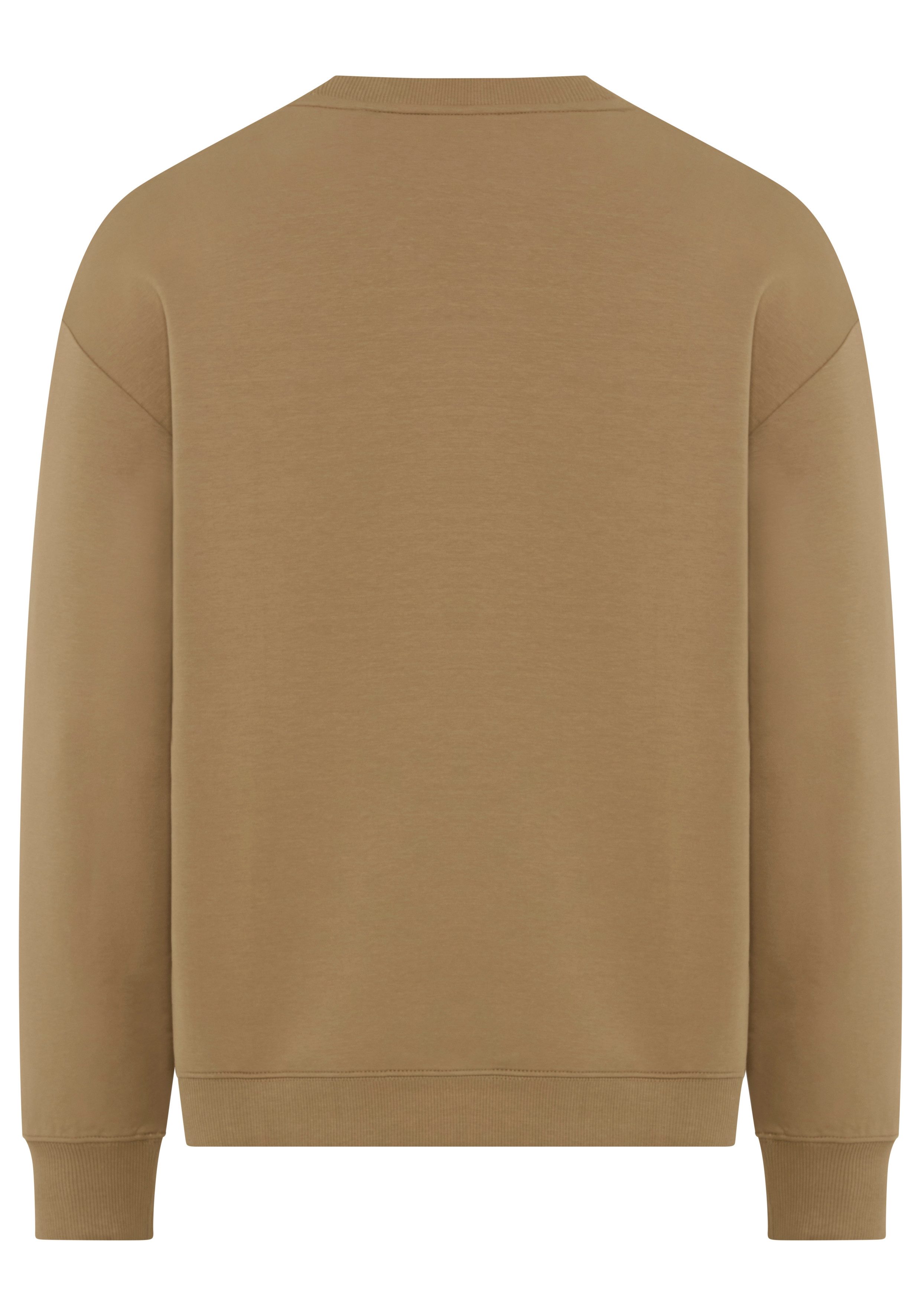 HUGO Sweatshirt Dettil Metal Logo Relaxed Fit, Premium Serie, Soft Finish Innen – Bild 2 von 2