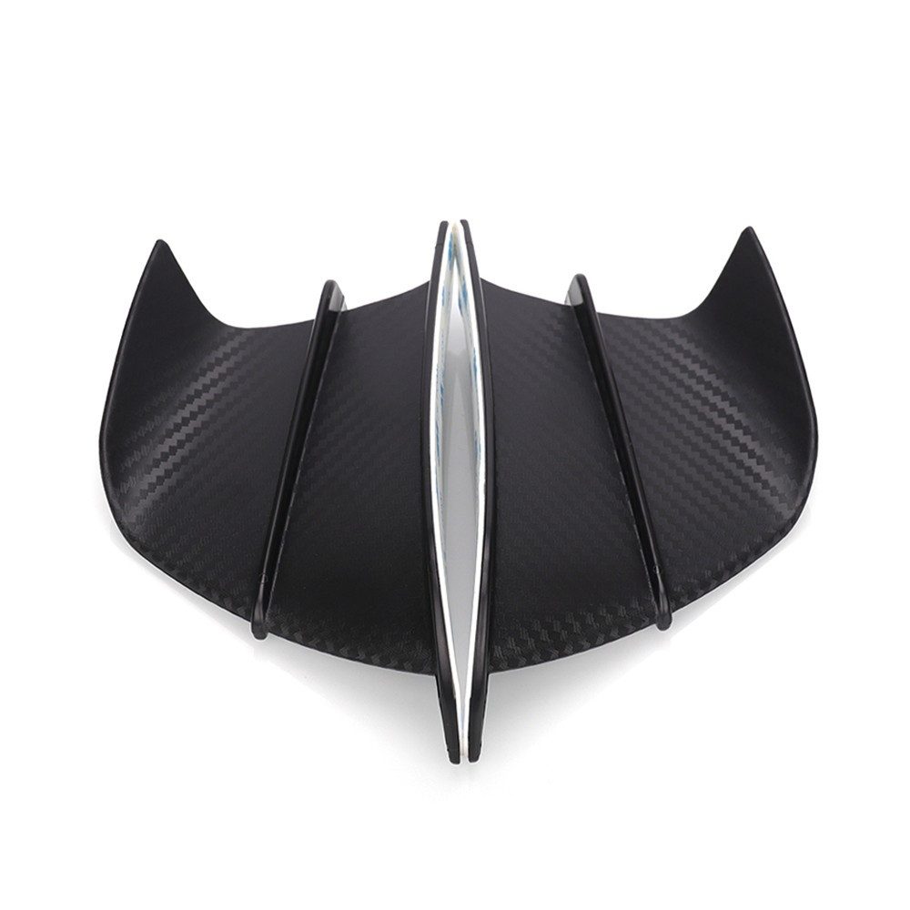 Zaddox Schutzblech Winglets für Suzuki Hayabusa Spoiler DF1 matt Carbon Look