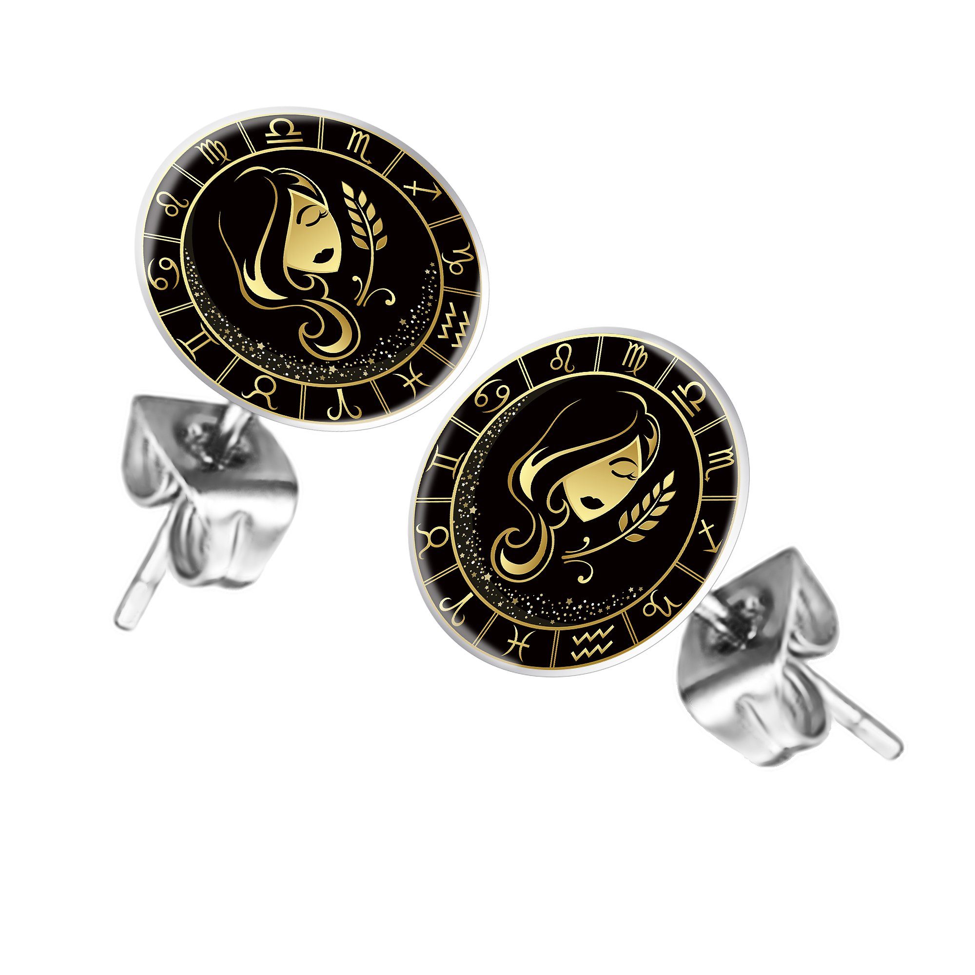 Taffstyle Ohrstecker-Set Ohrstecker Ohrringe Sternzeichen Tierkreiszeichen, günstig online kaufen