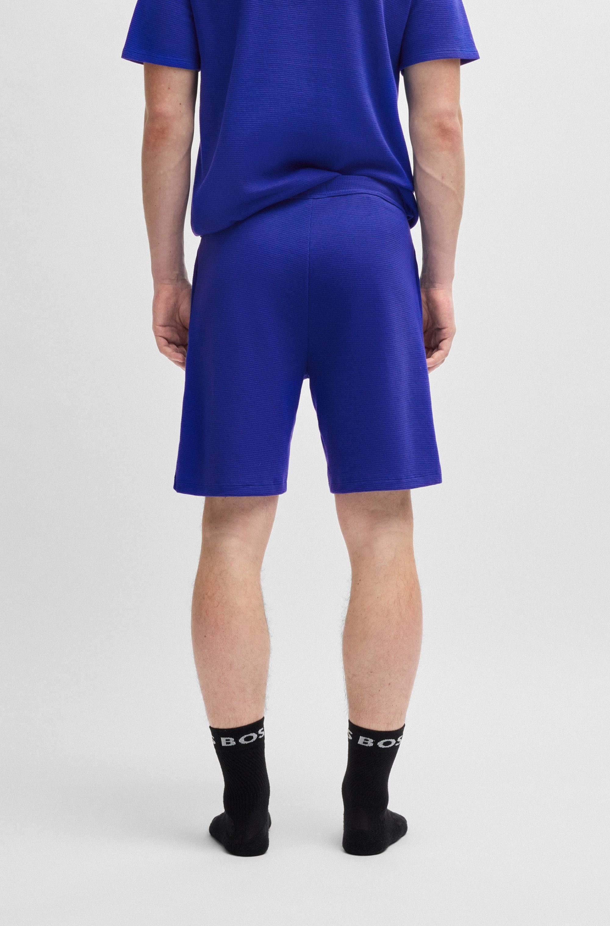 BOSS Pyjamashorts Waffle Shorts günstig online kaufen