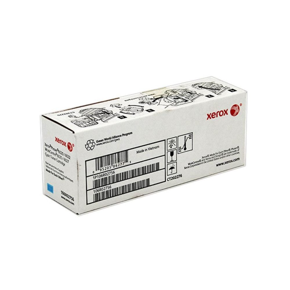 Thumbnail - Xerox Tonerkartusche Xerox 6020 Cyan Tonerkartusche (106R02756), (Original, Original Xerox Tonerkartusche, Farbe: Cyan, ...