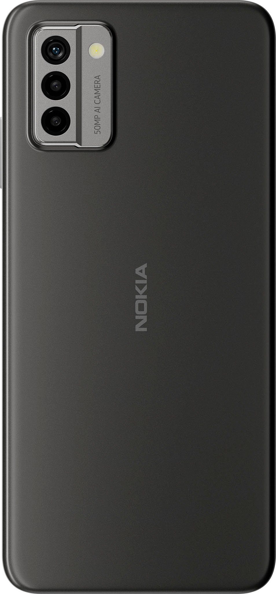 GB Nokia MP Kamera) cm/6,52 G22 64 Zoll, (16,56 grau Speicherplatz, Smartphone 50