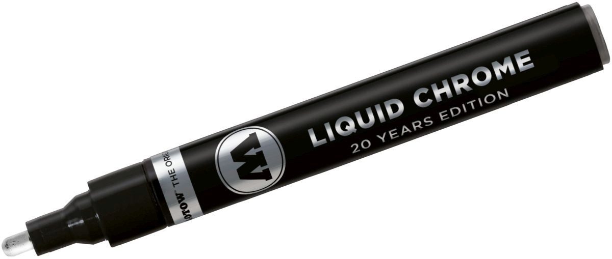 MOLOTOW Permanentmarker Permanentmarker Liquid Chrome 4mm chrom