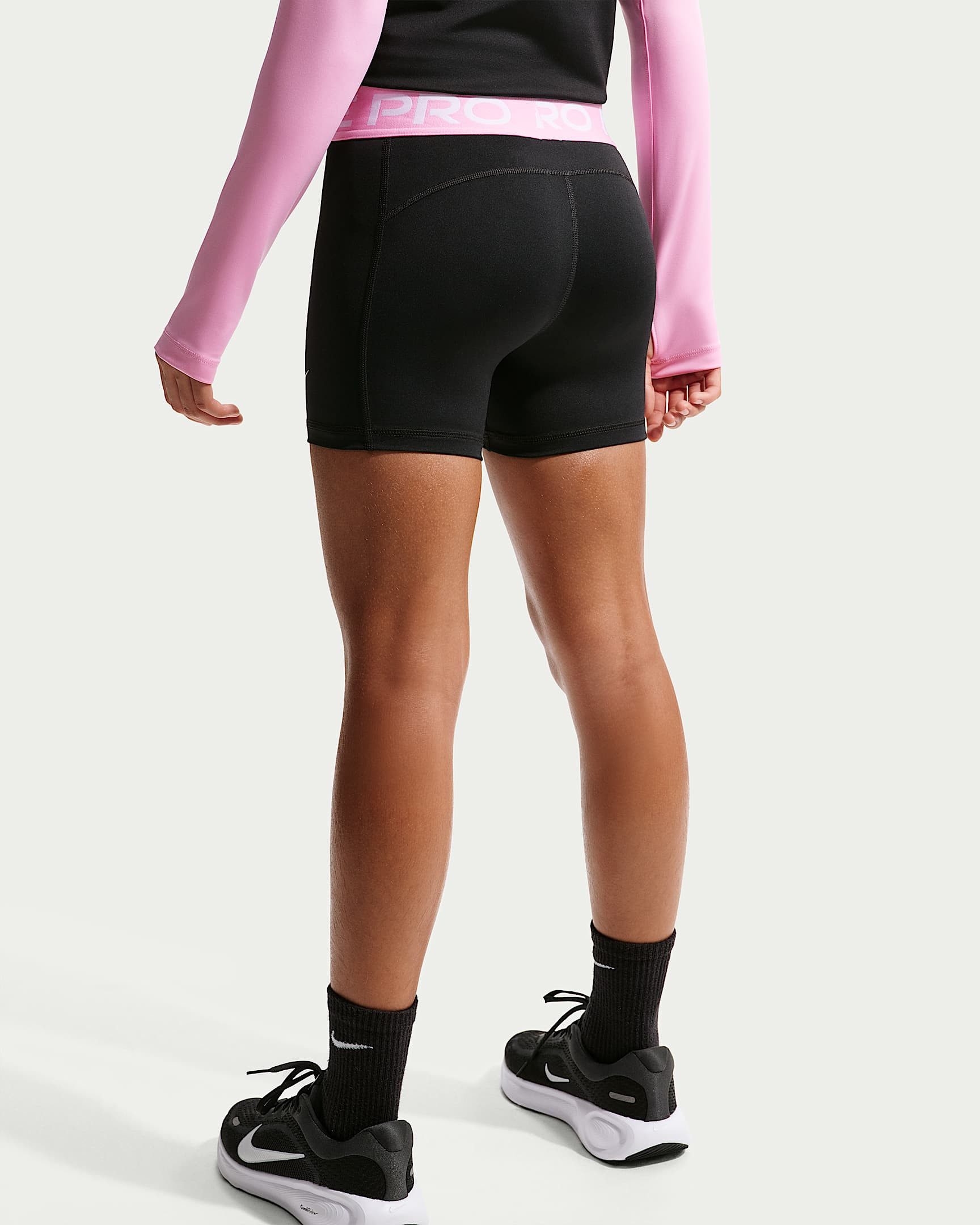 Nike Shorts G NP DF 3IN SHORT schnell trocknendes Material, aus Jersey, mit elastischem Bund – Bild 2 von 5