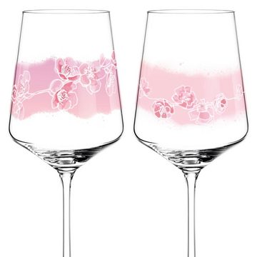Ritzenhoff Aperitifglas Sprizz 2er-Set Cherry&Almond Blossoms, Bohnenberg, Kristallglas