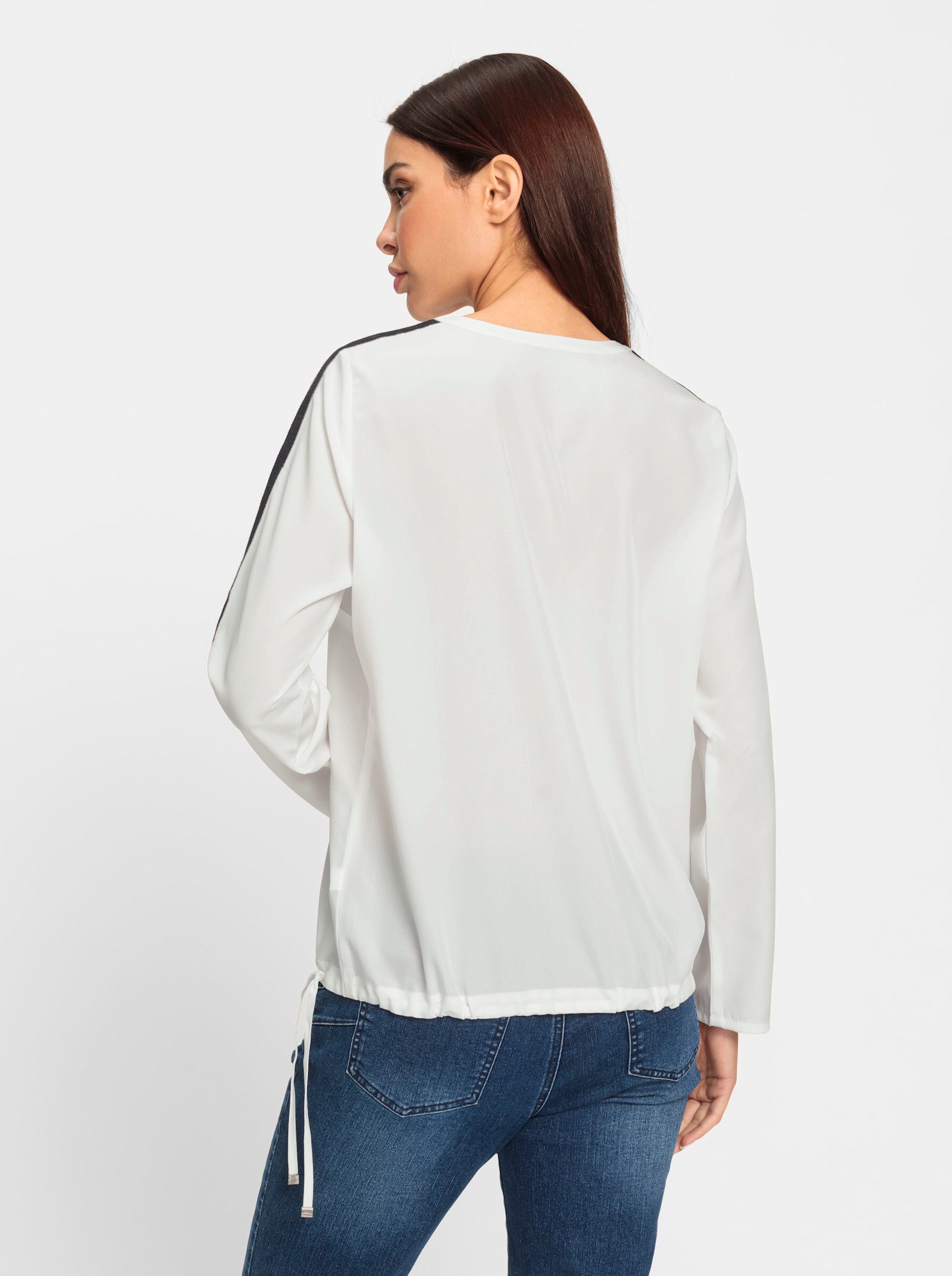 heine Klassische Bluse Bluse Langarm