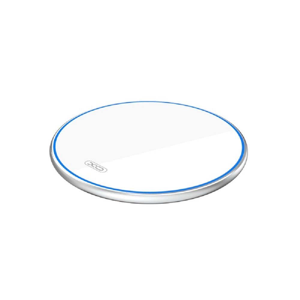 XO XO Qi 10W drahtloses Induktionsladegerät Aufladen von Smartphones weiß Wireless Charger