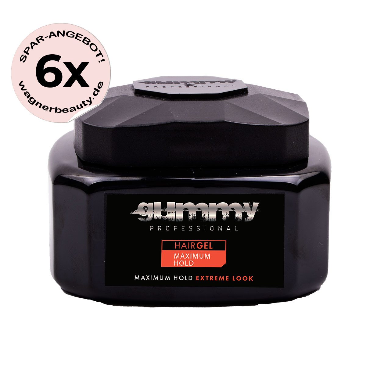 Fonex Haargel Fonex Gummy Hairgel Maximum Hold & Extreme Look 6 x 500ml