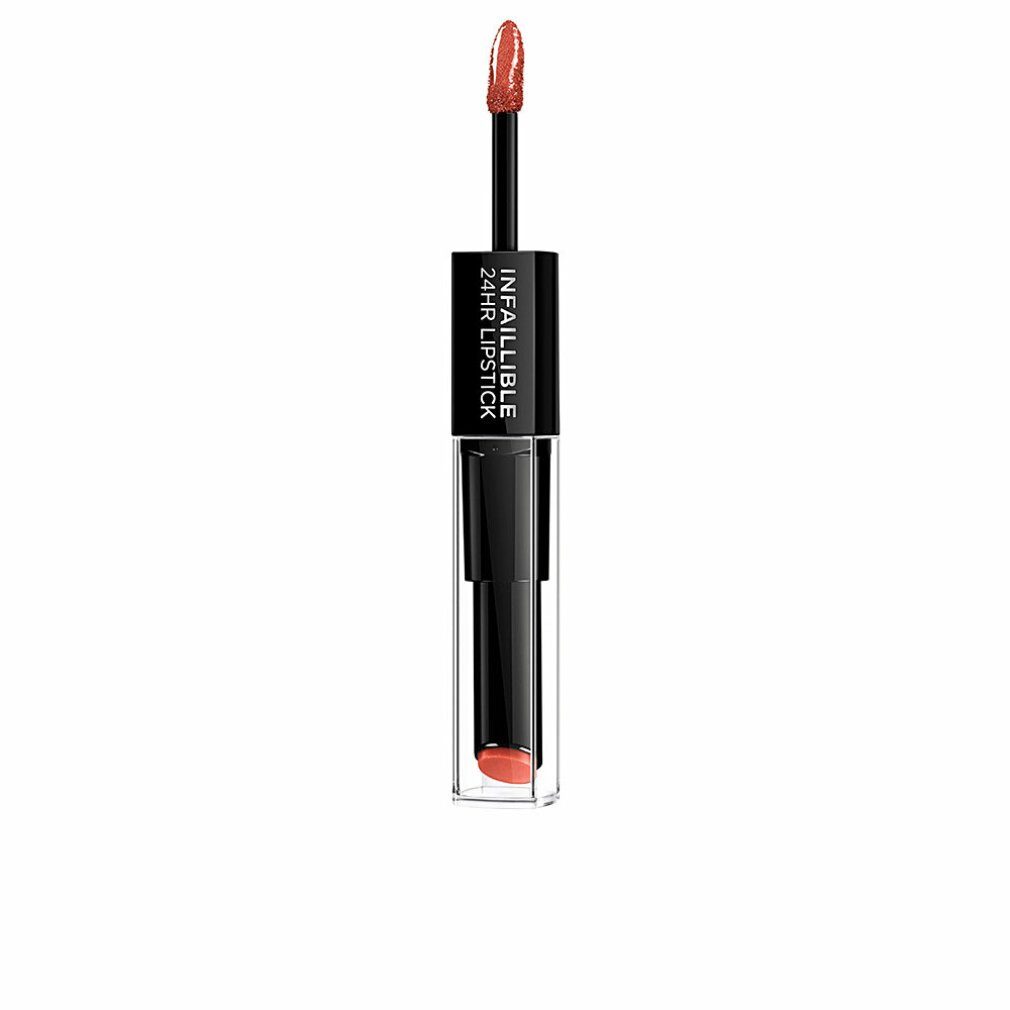 L'Oreal Deutschland Lippenstift LOreal Paris Lippenstift Infaillible 2-Step 312 Incessant Russ, 5,6 ml