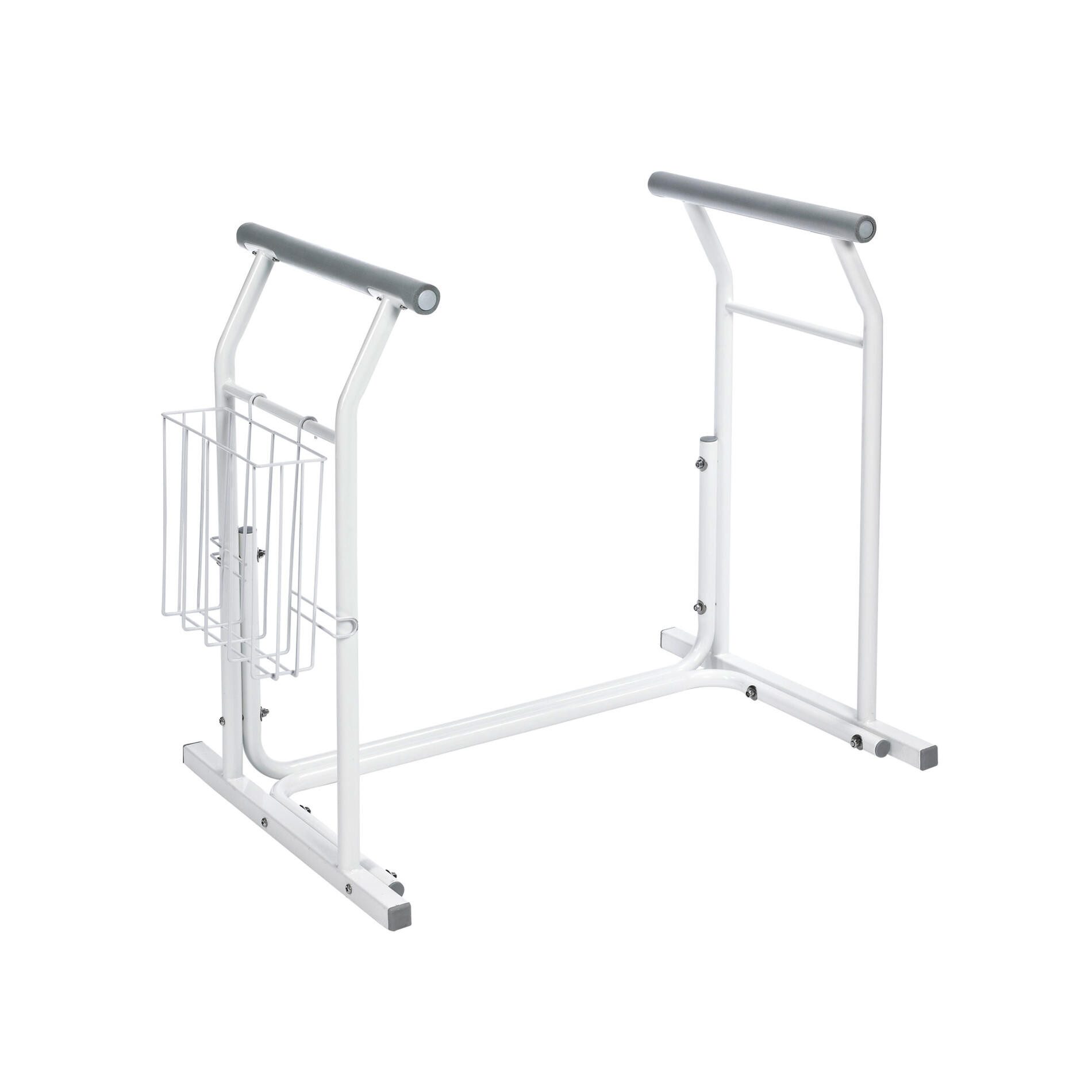 Ridder Badaccessoire-Set Mobile WC-Aufstehhilfe Sam, inkl. Ablagekorb weiß günstig online kaufen