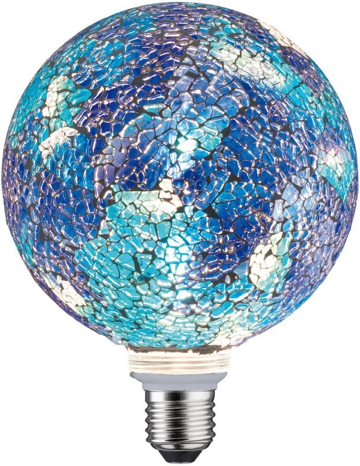 Paulmann »Miracle Mosaic Blau« LED-Leuchtmittel, E27, 1 Stück, Warmweiß, E27 2700K dimmbar-HomeTrends