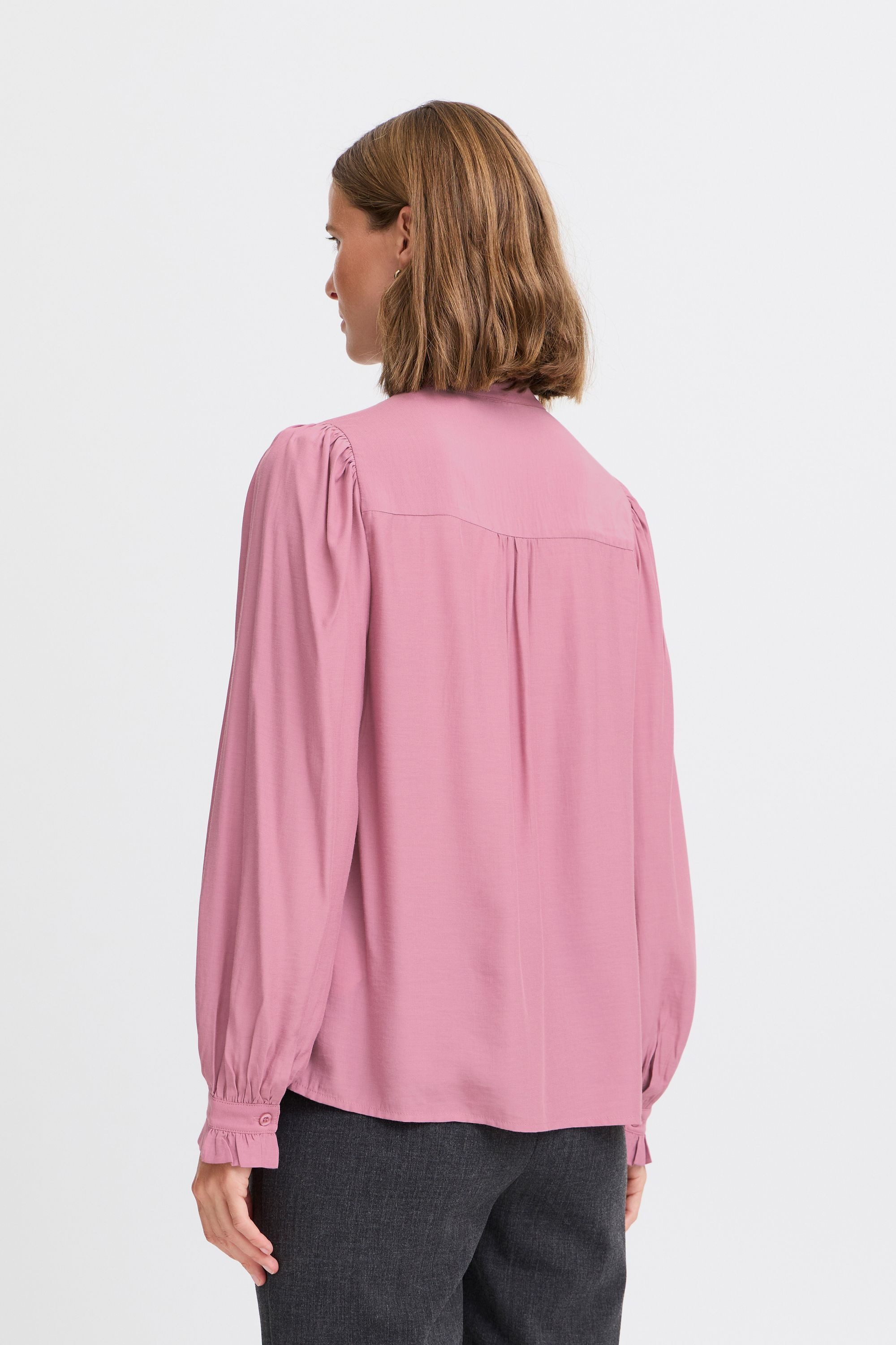 b.young Kurzarmbluse Kurzarm-Bluse BYFENJA