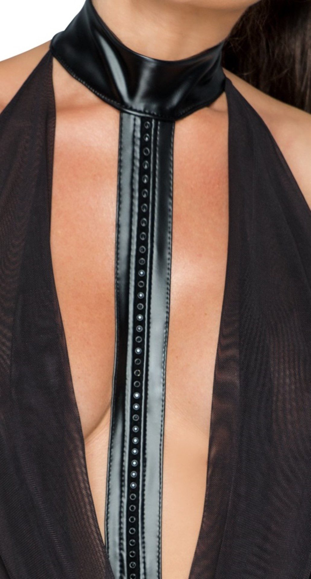 Noir Netzkleid Noir- Kleid transparent - (L,M,S,XL)