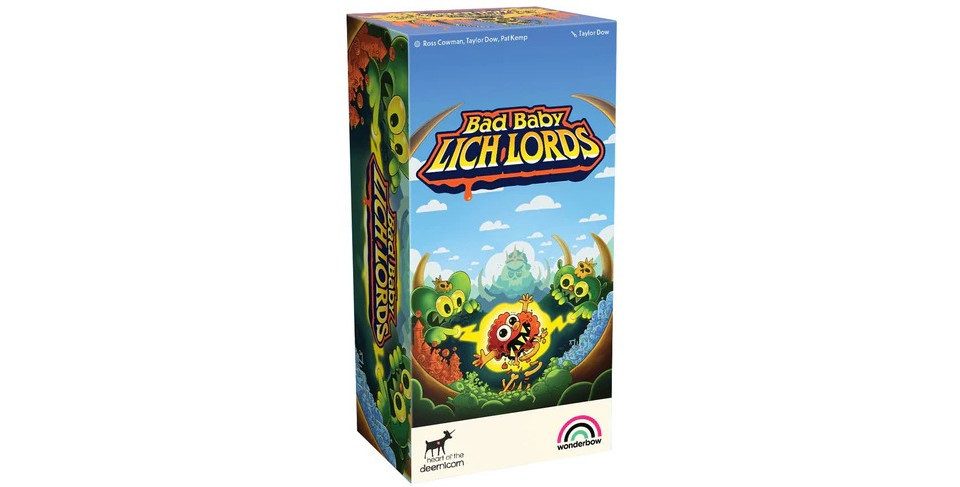 Pegasus Spiel Wonderbow WON84050 - Bad Baby Lich Lords, Kartenspiel