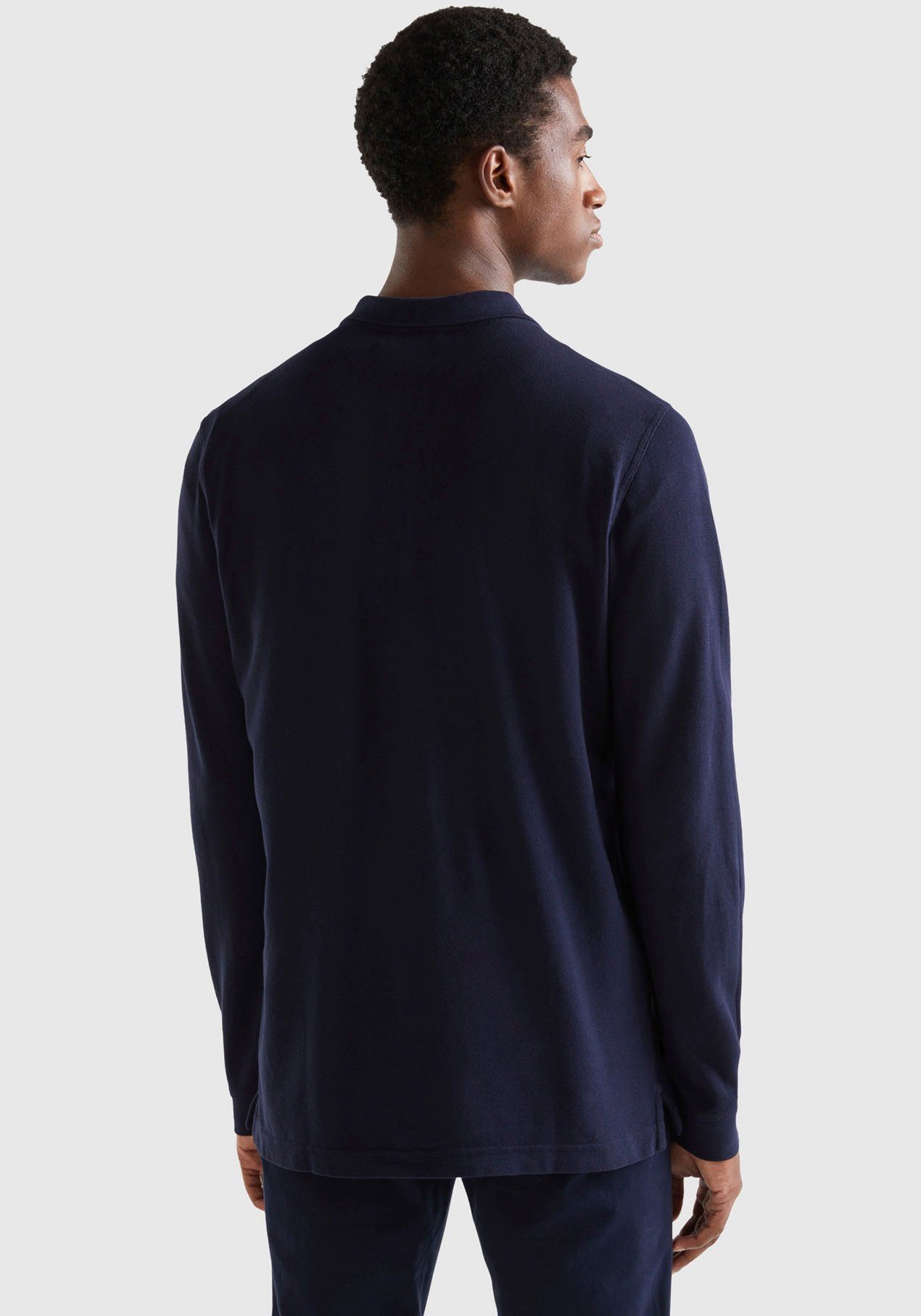 United Colors of Benetton Langarm-Poloshirt mit günstig online kaufen