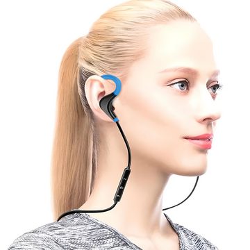 Retoo Kopfhörer Bluetooth 4.1 In-ear Ohrhörer Sport Headset Mikrofon Bluetooth-Kopfhörer (Einfache Verbindung und Kompatibilität)