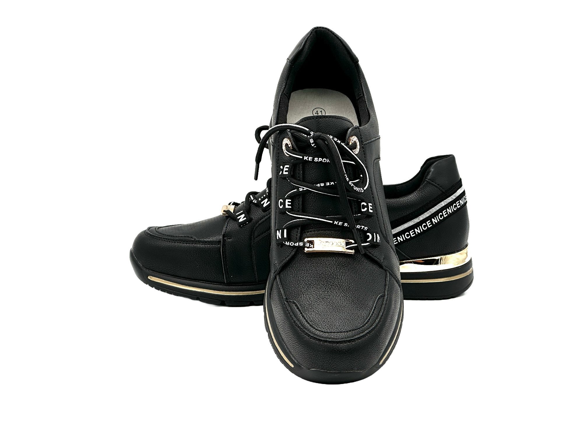 Nowaland Damen Freizeitschuhe Leichter Plateau-Schuh Sneaker günstig online kaufen