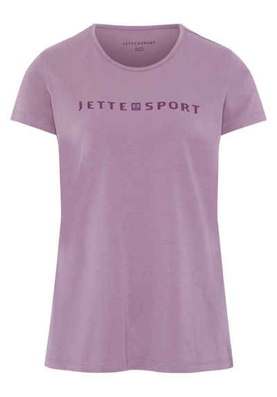 JETTE SPORT Print-Shirt mit Label-Print