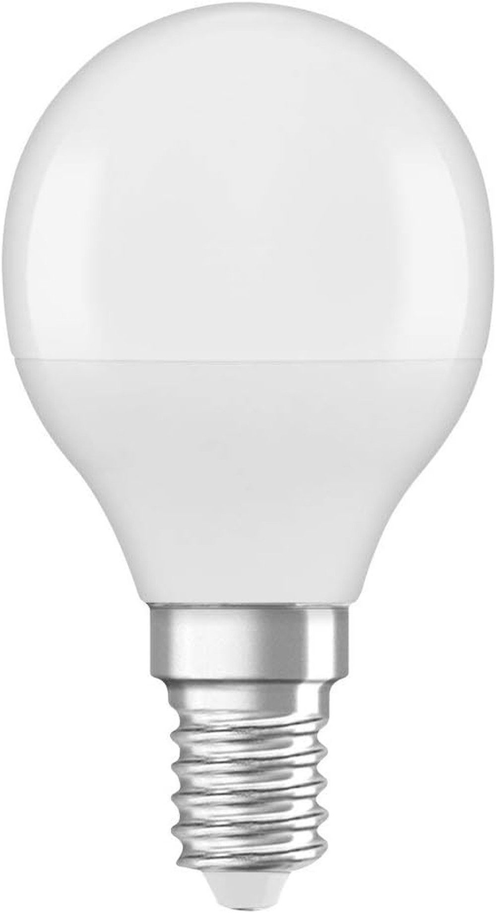 Osram LED-Leuchtmittel OSRAM LED Lampe mit E14 Sockel, Kaltweiss (4000K), Tropfenform, 5.5W, 1 St., OSRAM LED Lampe mit E14 Sockel, Kaltweiss (4000K), Tropfenform, 5.5W