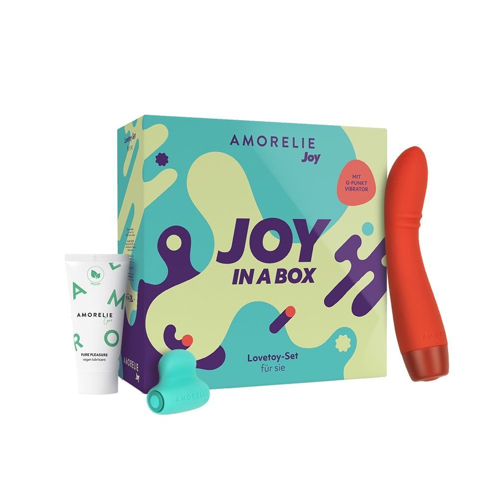 AMORELIE Erotik-Toy-Set Joy in a Box, 1-tlg., für Sie, 3-teilig