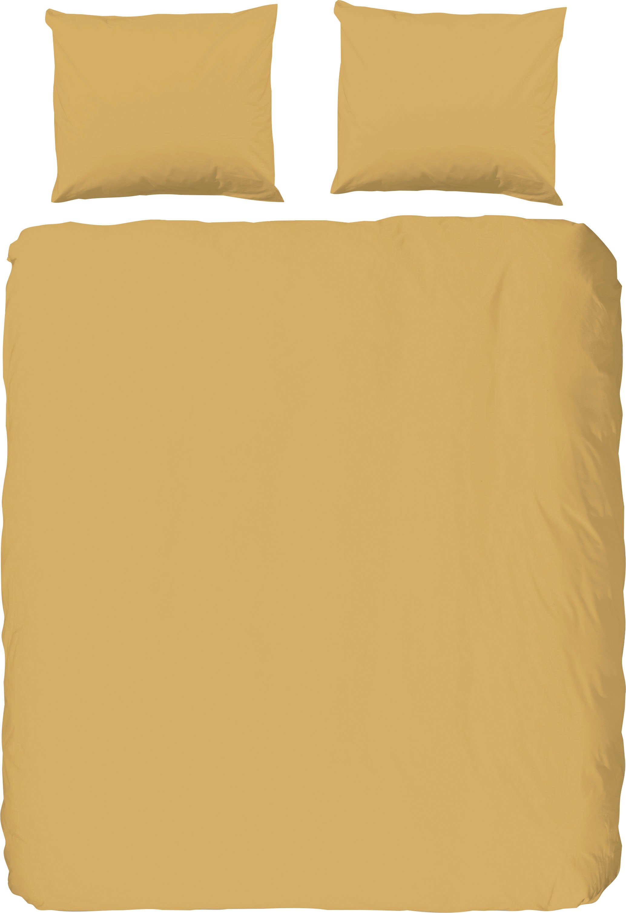 hip Bettwäsche "Hip Uni" 2 Stk. tlg. 100% Baumwolle, Mako-Satin, 135x200, U günstig online kaufen