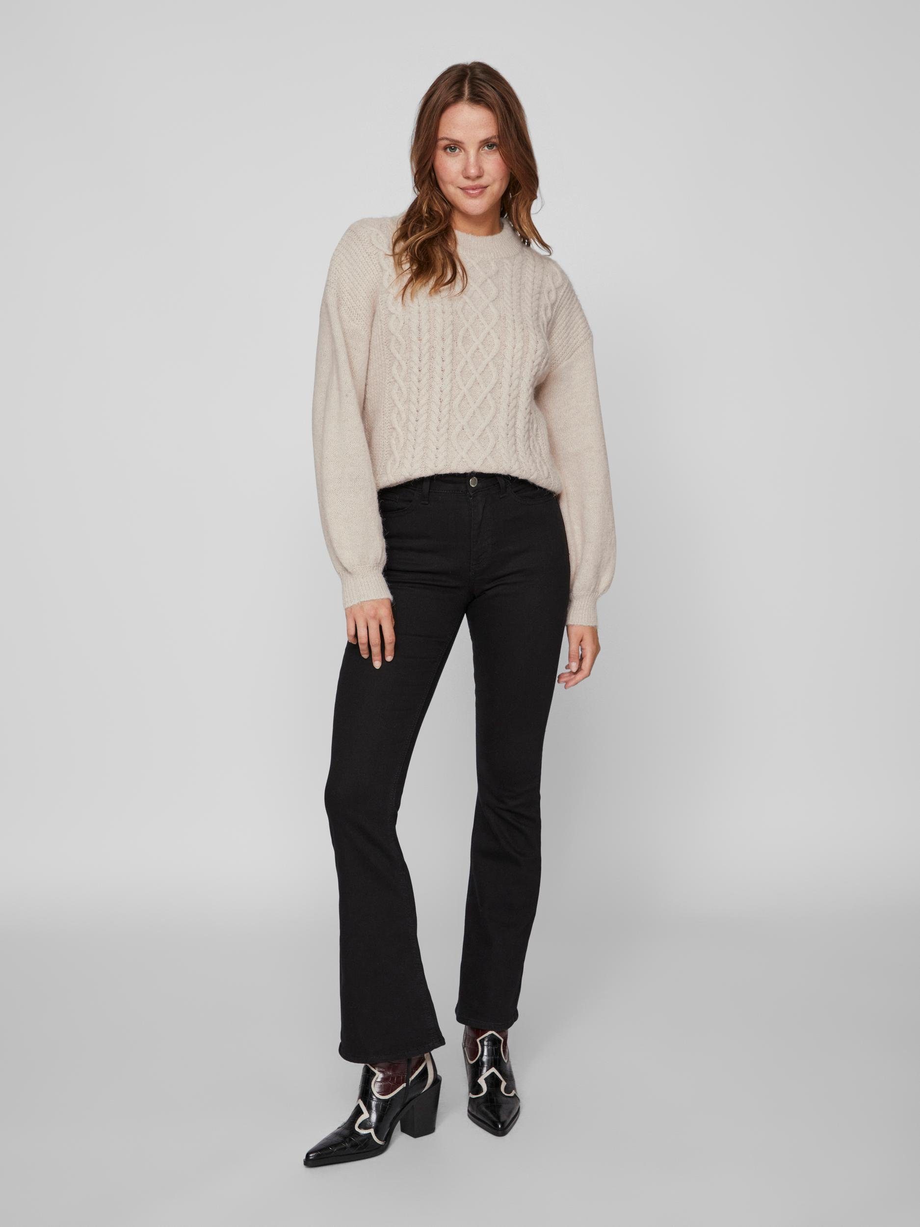 CABLE KNIT Birch O-NECK Vila VICHINTI Strickpullover TOP/SU-NOOS