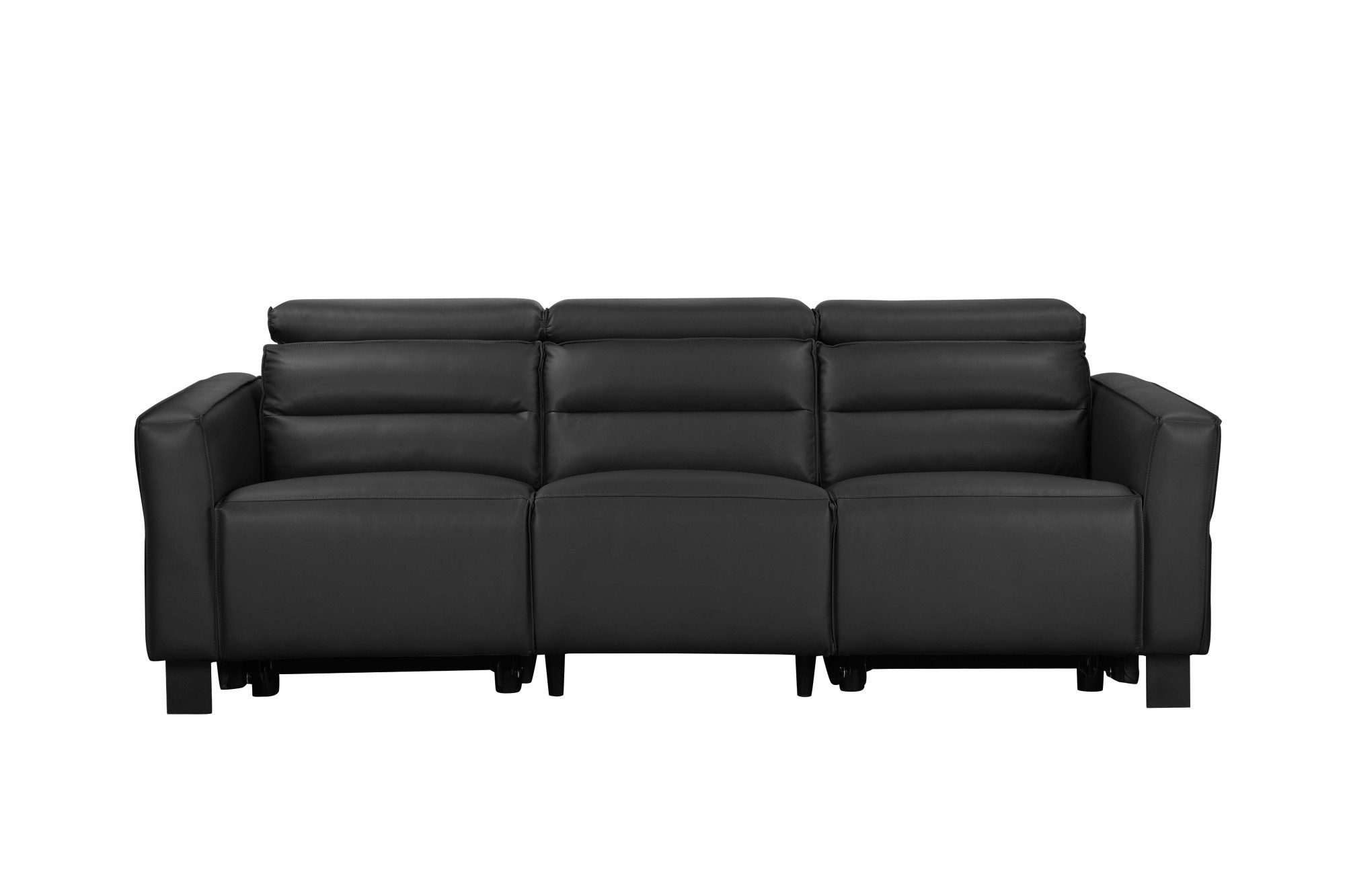 Places of Style 3-Sitzer Carpari, 224cm, manuelle od. elektrische Relaxfunktion in 2 Sitzen, mit USB, Kopfteilverstellung, Echtleder, Kunstleder, Webstoff