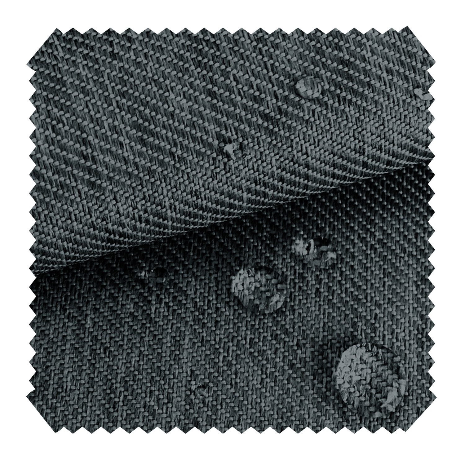 novely® Stoff OXFORD 350D Outdoor-Stoff Leinen-Look Mélange Polsterstoff, Wasserabweisend, Outdoor, Meterware, 1lfm
