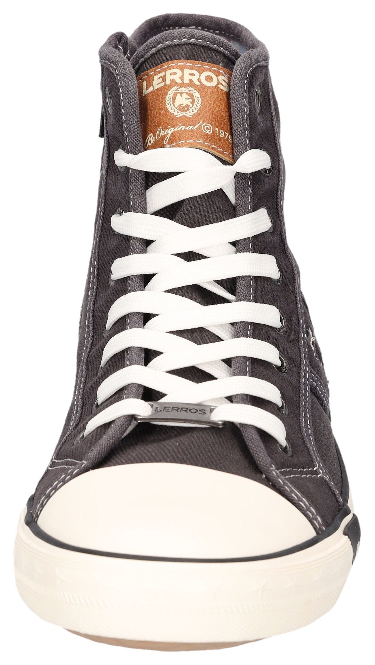 LERROS Sneakerboots High Top Sneaker, Schnürboots, Canvas-Boots mit Reißverschluss