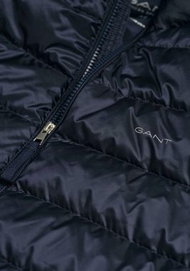 Gant Daunenjacke Light Down Jacket Daunen leicht pflegeleicht sehr leichte Daunen Steppjacke, Premium Qualität, klasissches Design