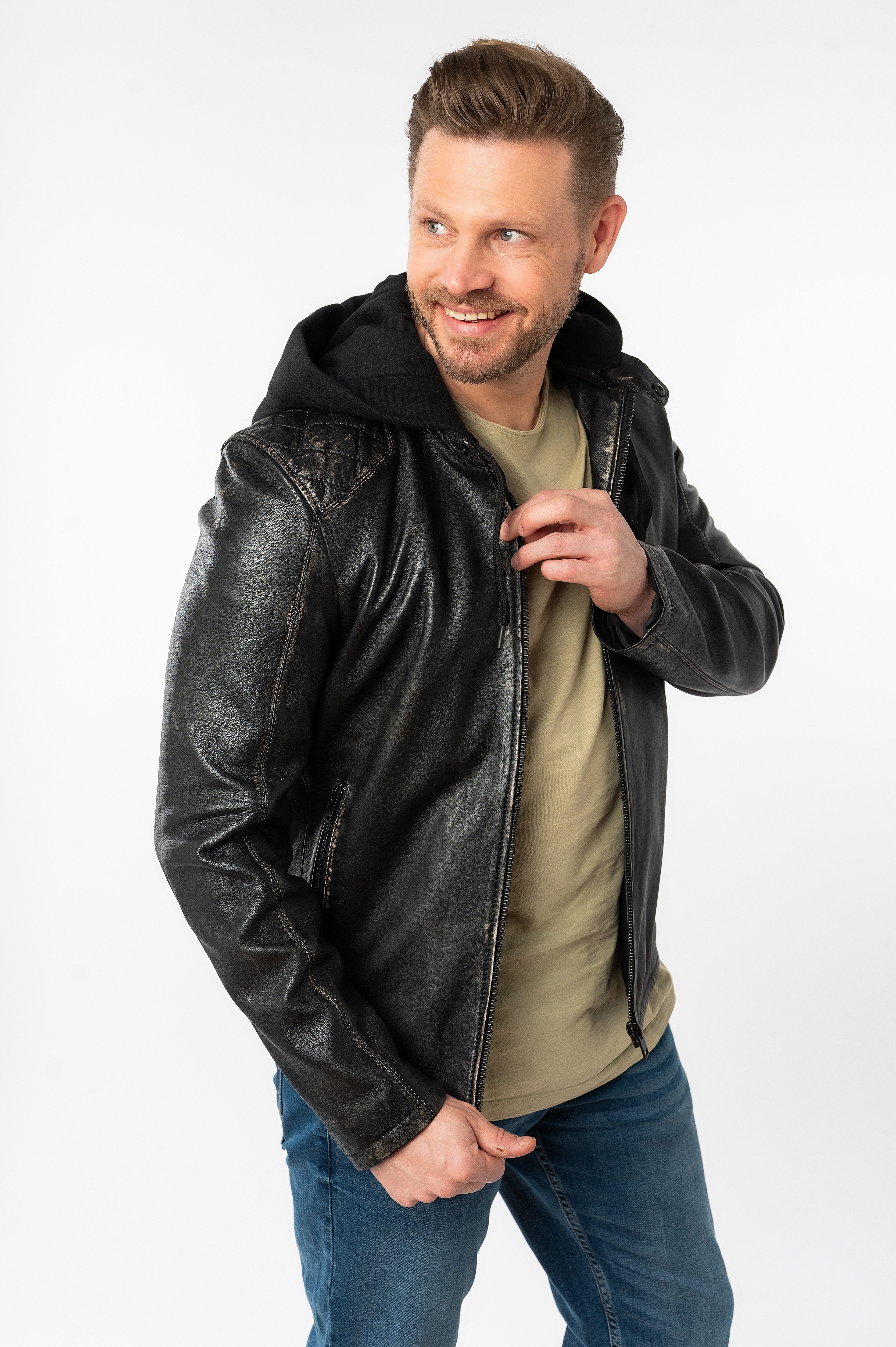 Mauritius Lederjacke MMHayato 2 SF mit günstig online kaufen