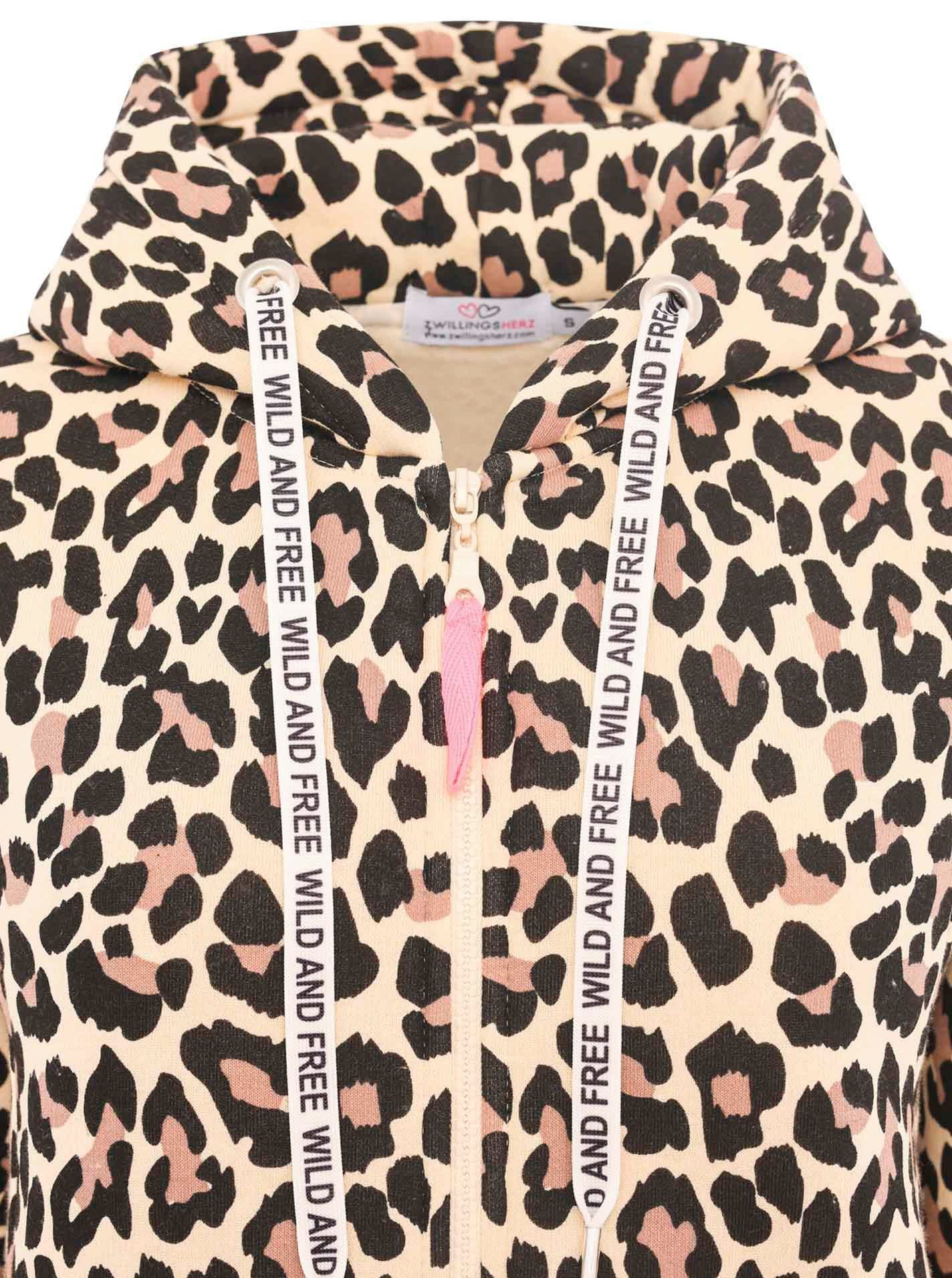 Zwillingsherz Kapuzensweatjacke Hoodiemantel "Leo Dream" Mit Kapuze günstig online kaufen