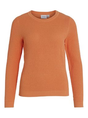 Vila Rundhalspullover VIDALO O-NECK L/S KNIT TOP- NOOS