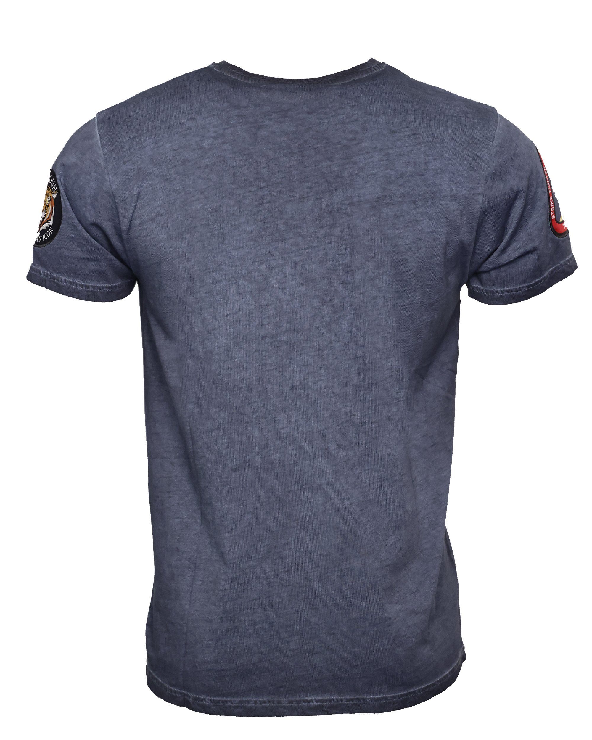 T-Shirt TOP GUN TG20213001 navy