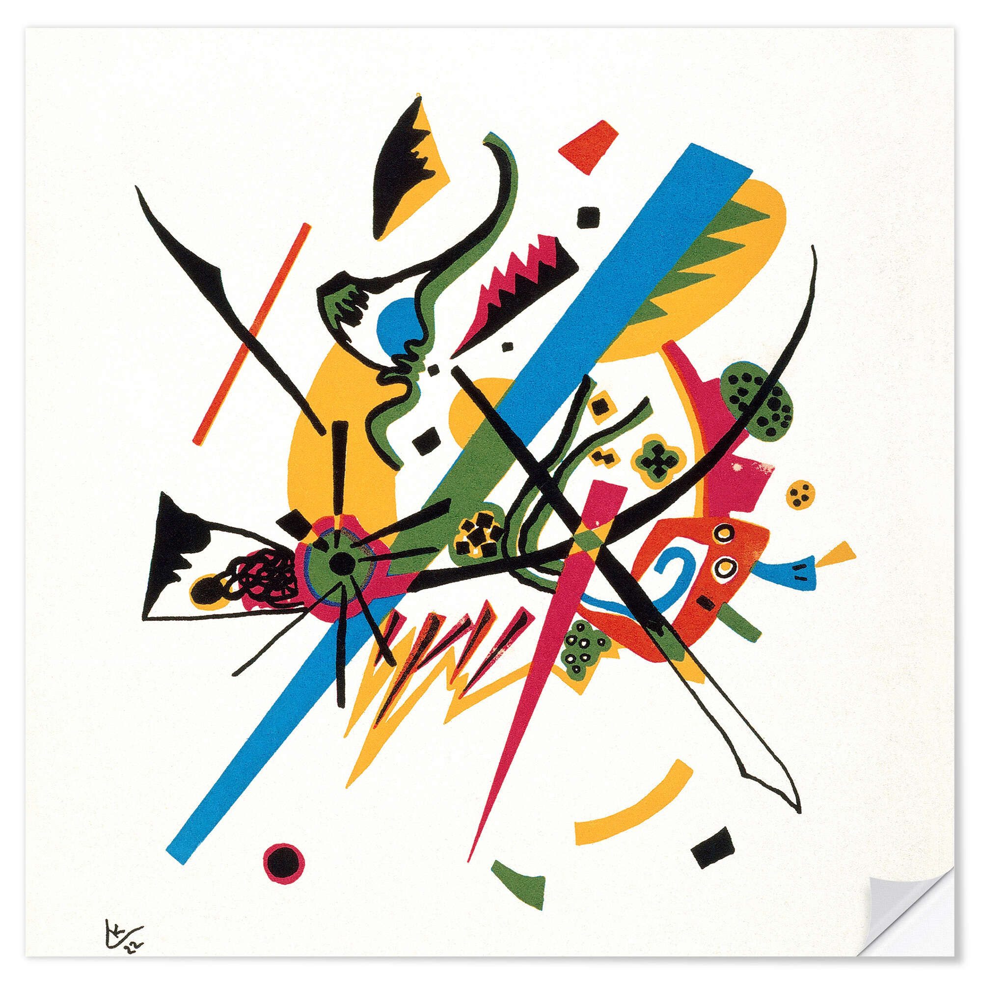 Wandfolie Wassily Kandinsky