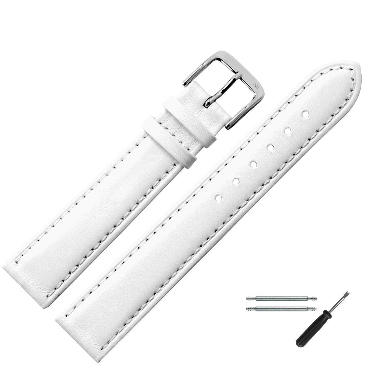 MARBURGER Uhrenarmband 14mm Leder günstig online kaufen