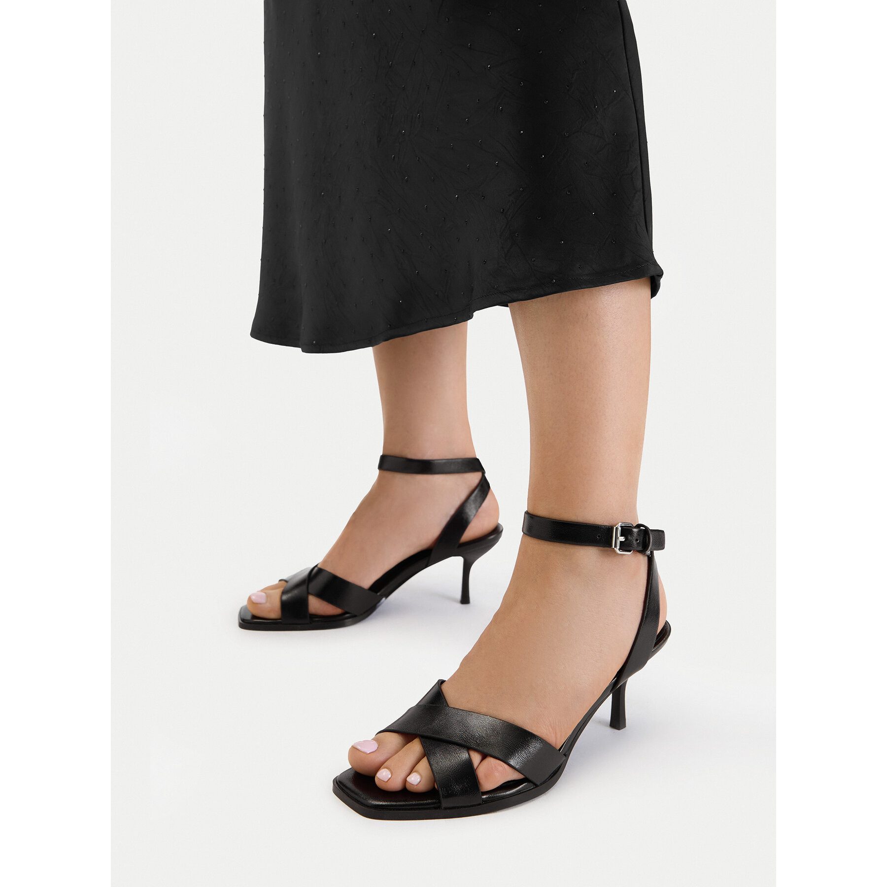Jenny Jenny Damen-Sandalen Schwarz Sandale – Bild 2 von 4