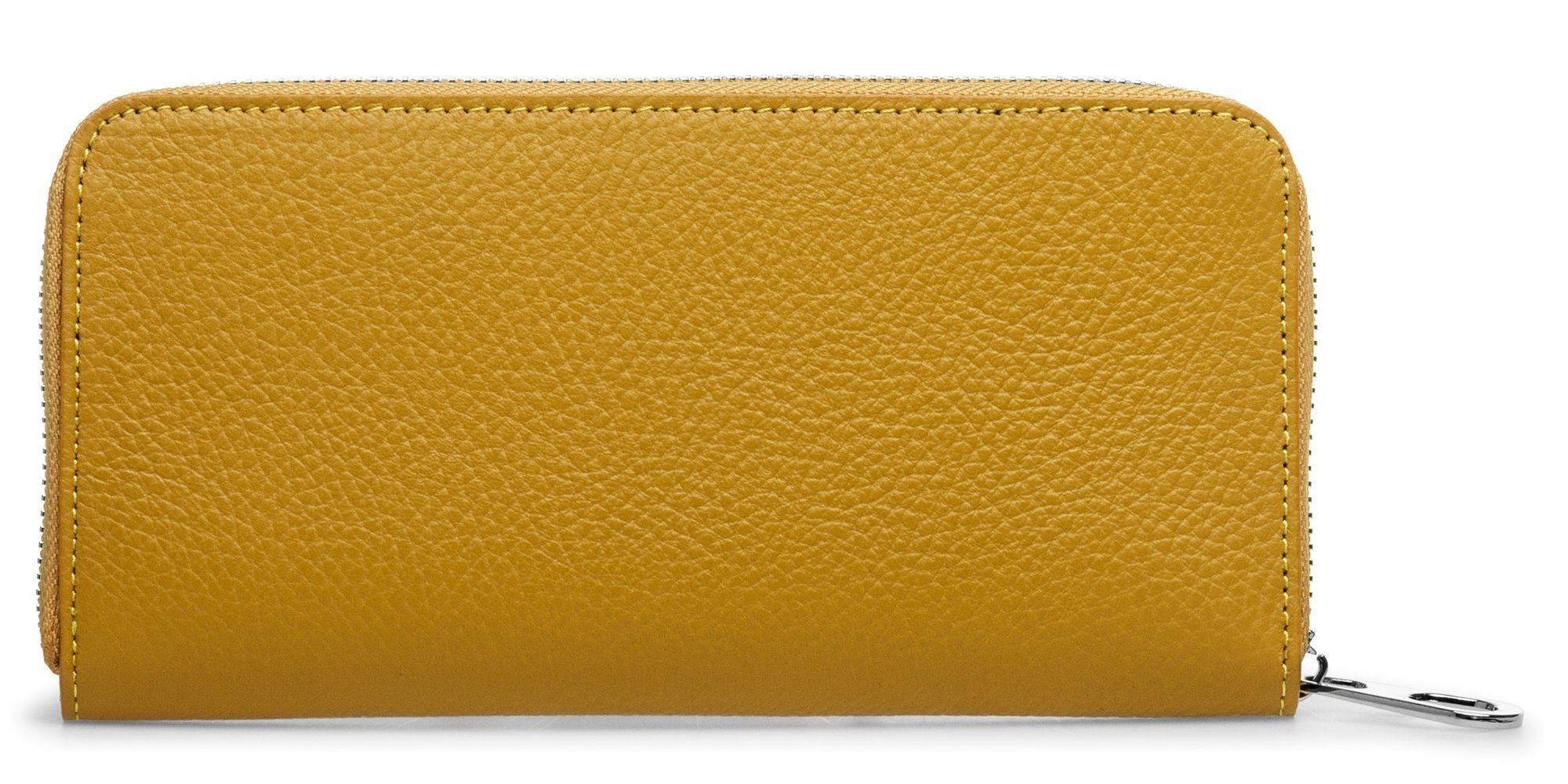 Caspar Geldbörse GB1013 unifarbene lange Damen günstig online kaufen