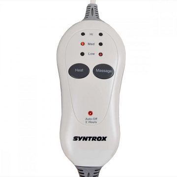 Syntrox Heizdecke Syntrox Elektrische Massage Heizweste Yakutat braun